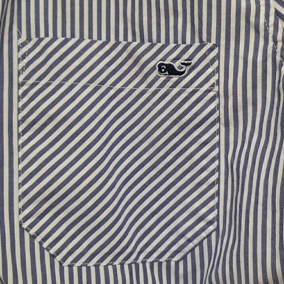 Vinyard Vines Relaxed Fit Shirt with Whale Pocket...Size 10 - Picture 3 of 7